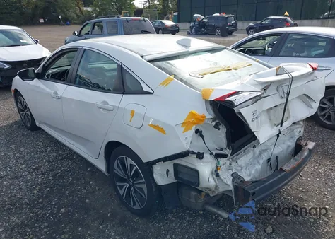 2017 Honda Civic Ex-L z USA, uszkodzony, nr VIN 2HGFC1F79HH646142